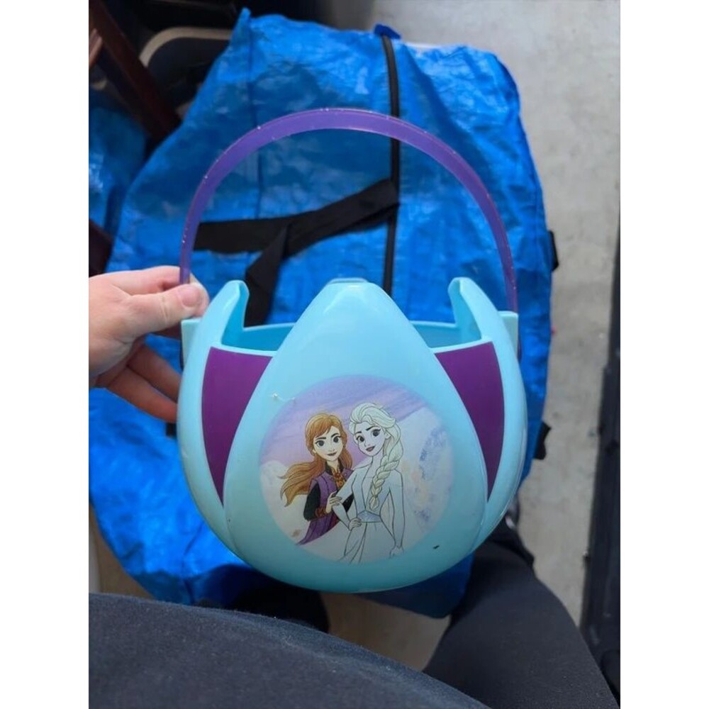 Disney frozen Anna Elsa pumpkin bucket